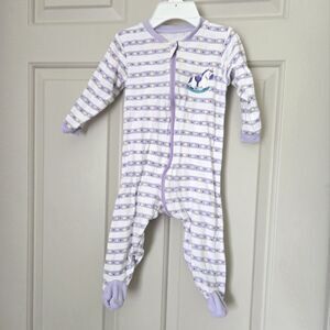 Tuffy Baby Girl Sleeper Size 9 M